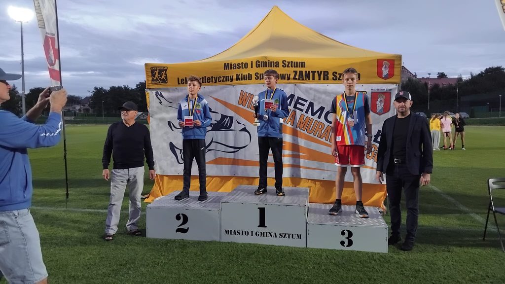 Krueger Michał 300m III miejsce kadegoria dzieci